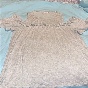 Lauren Conrad cold shoulder shirt